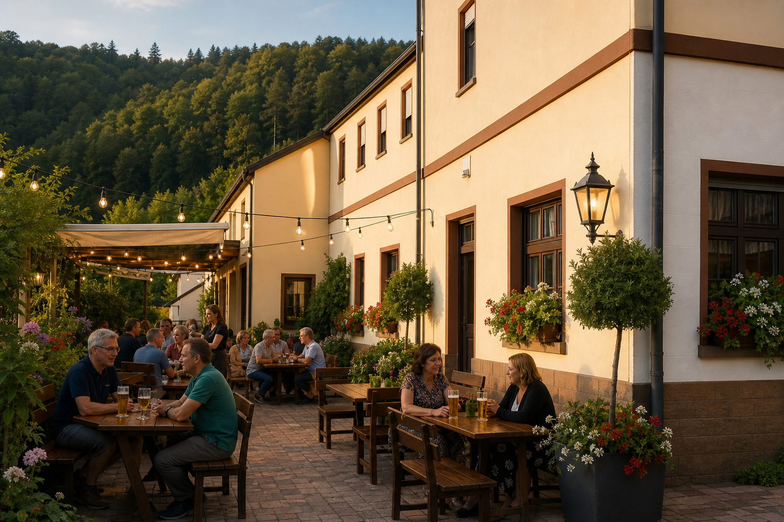 Terrasse am Peterhof